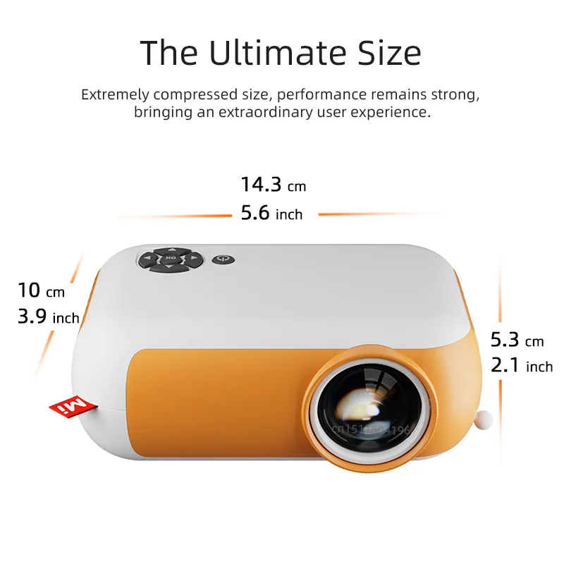 Yinzam A10 Android Smart LED Projector with 5G WiFi Auto Focus,Max  4K,Wireless Mirror Phone Projectors