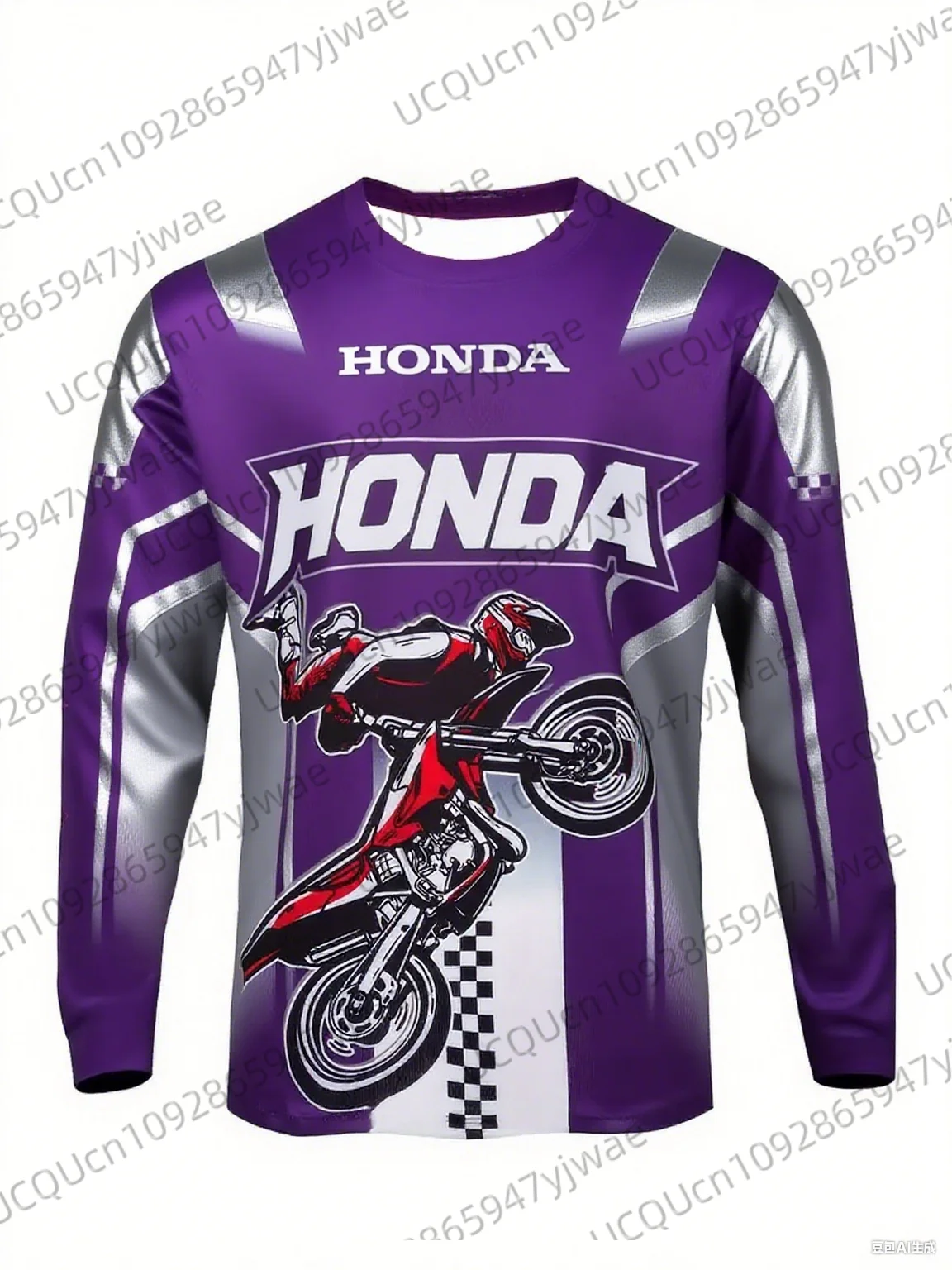 2025 혼다 어드벤처 오프로드 모터사이클 통기성 속건 산악자전거 저지 레이싱 애호가용 티셔츠 탑