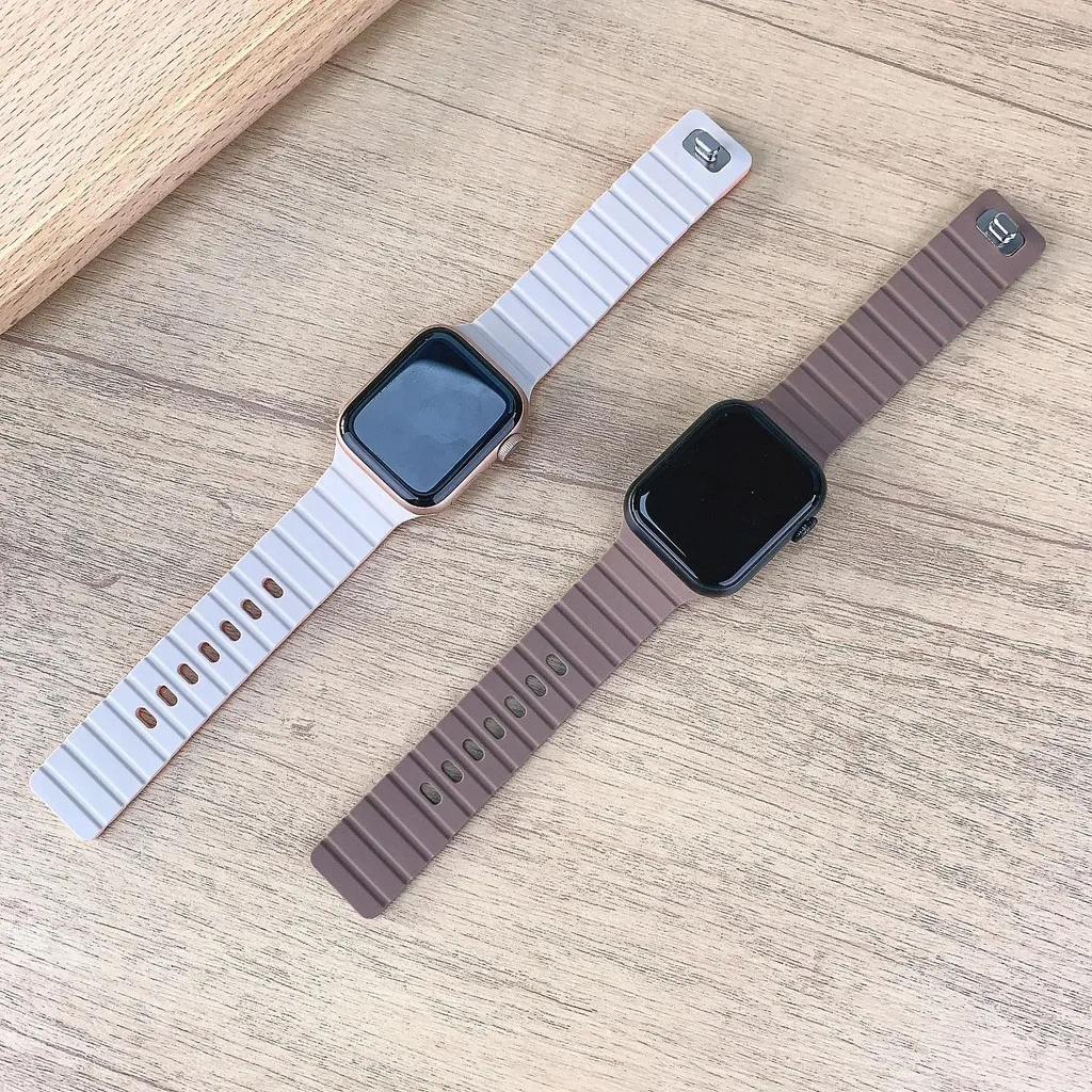 Silicone Magnetic Bracelet Watch Band
