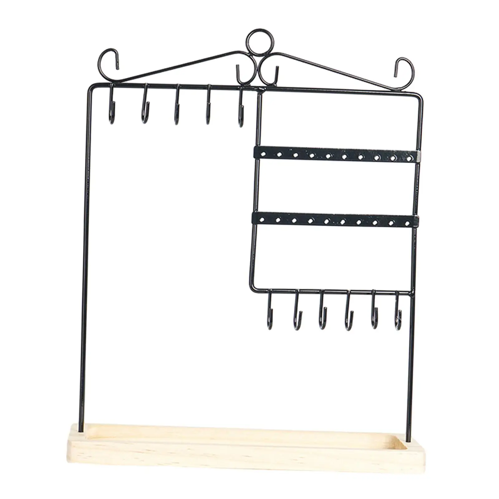 

Jewelry Organizer Stand Holder Removable Chains Jewelry Stand for Shopping Mall Photography Jewelry Store Live Broadcast Dresser