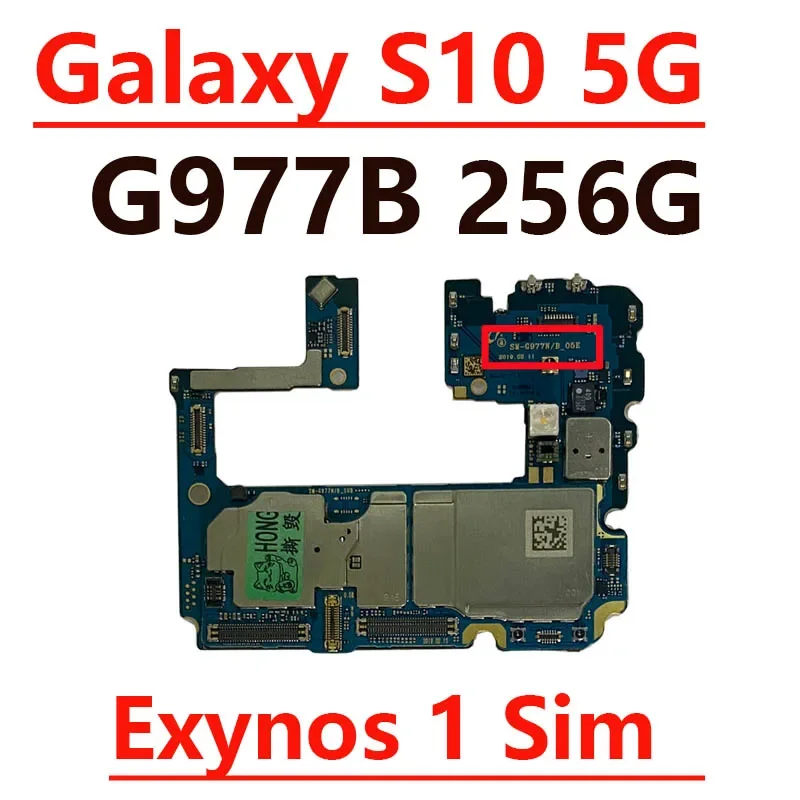Unlock Motherboard For Samsung Galaxy S10 5G G977B G977N G977T