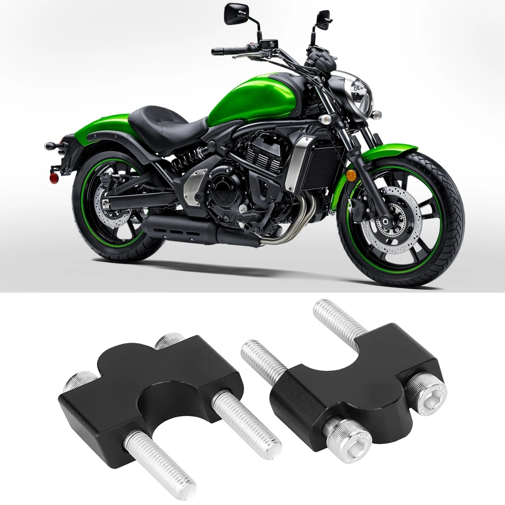 Handlebar Tree Adapter Handlebar Adapter Top Fixed Clamp Wide Risers Fit for Kawasaki Vulcan S 650 VN650 2015-2018