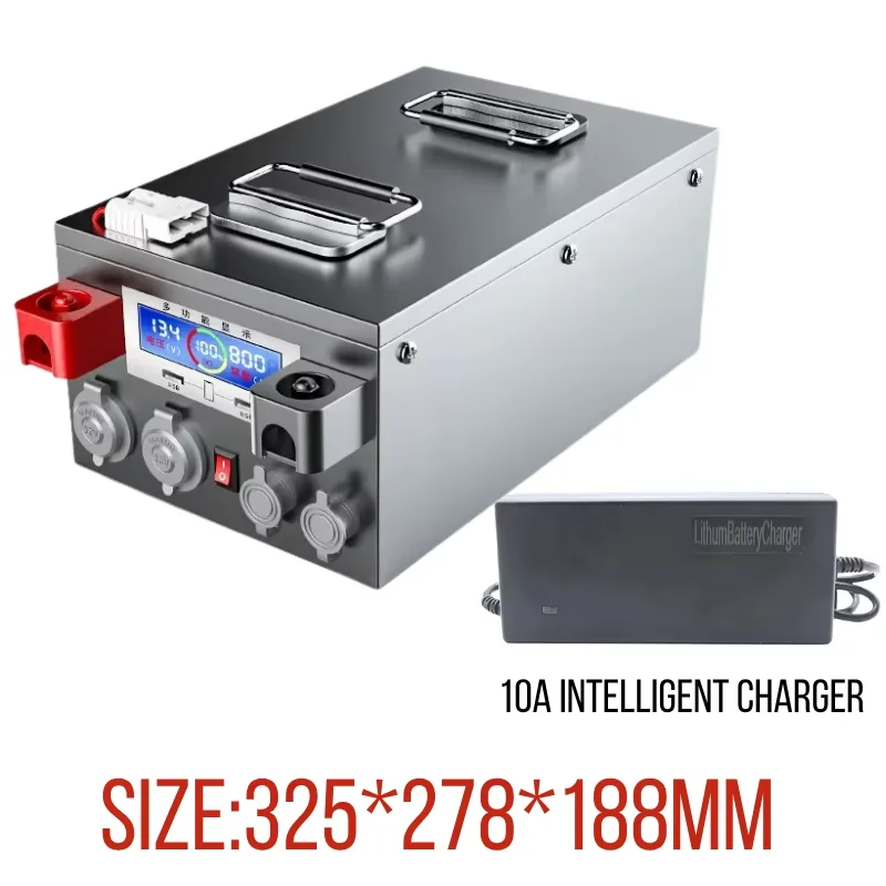 72V 60Ah Lithium-Ion Battery Pack with BMS and 84V Charger