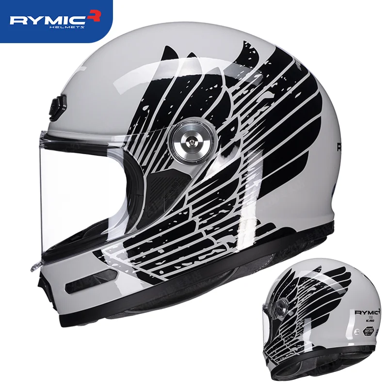 

Four Seasons Safety Motorcycle Helmet Vintage Open Face Casco Moto ABS Shell EPS Form High Quality Scooter Casque Single Visor