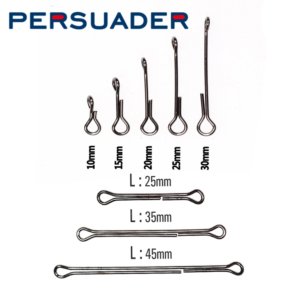 20Pcs 10Mm-45Mm Fly Tying Codolo Articolato Chocklett'S Streamer Fly Fish Spine Gambo Finesse Changer & Stinger Fly Shank Raccogliere