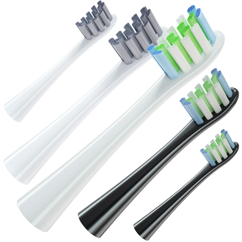 5pcs Replacement Brush Heads Compatible with Oclean Toothbrush Heads for Oclean X Pro Digital, X Lite, X10, X Ultra, Air2, F1