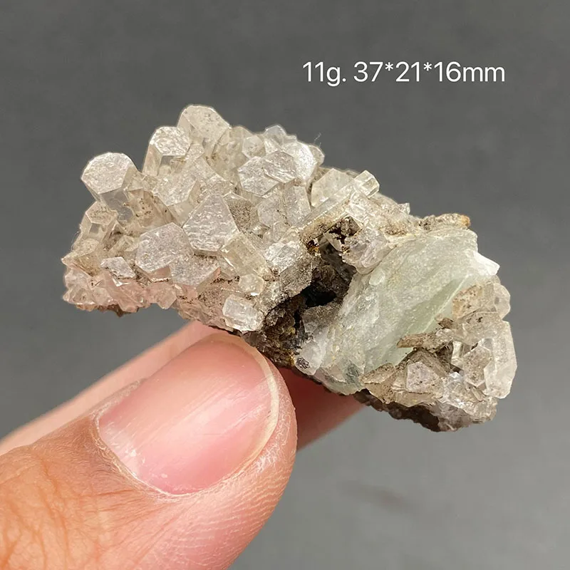 100% natural columnar transparent calcite raw stone mineral specimen healing crystal collection