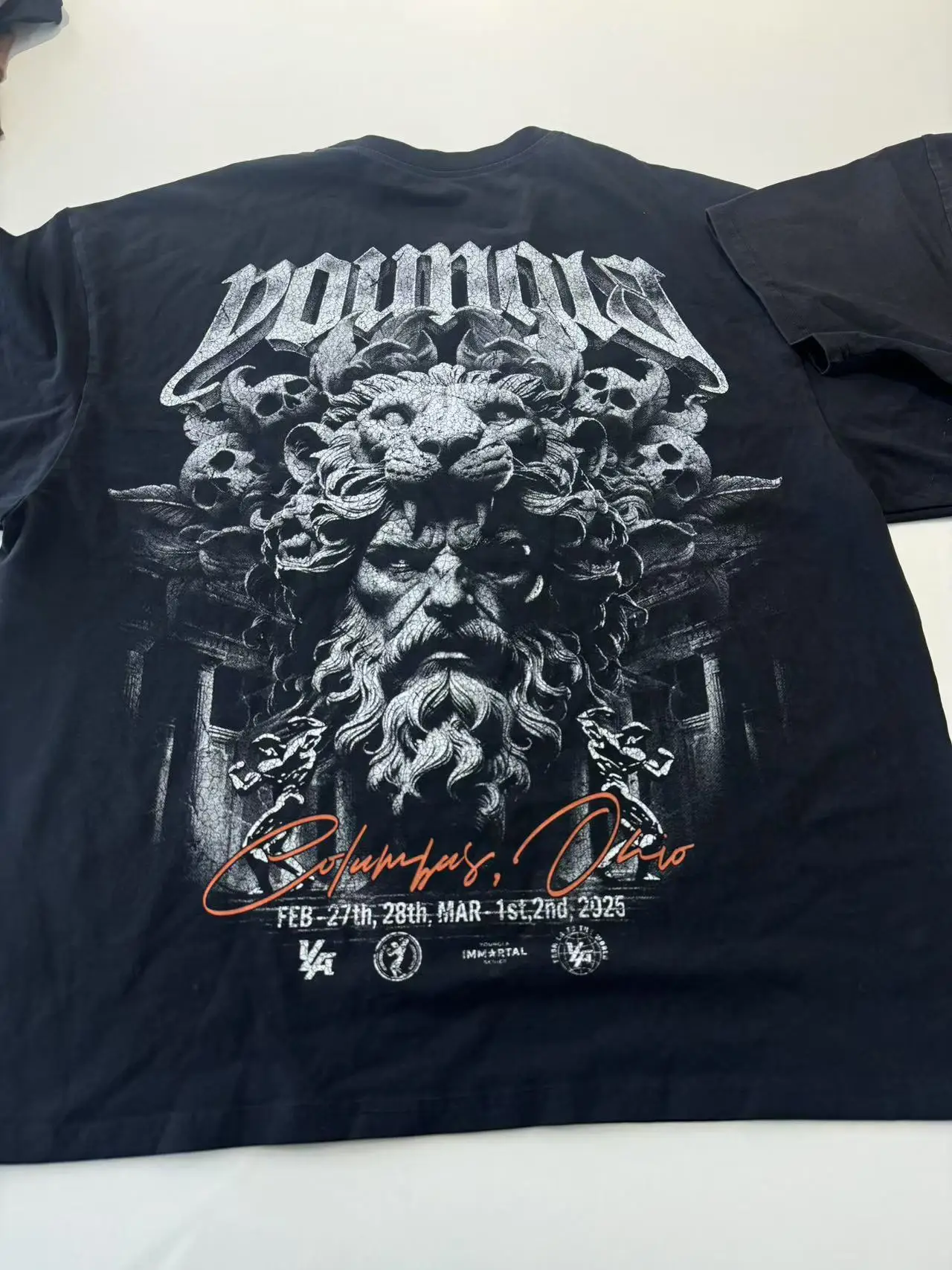 2025 Trendy Sportswear Brand Co Mens Gym Short Sleeve Stretch Cotton Breathable Loose Fit Workout T Shirt Fitness Collection 5
