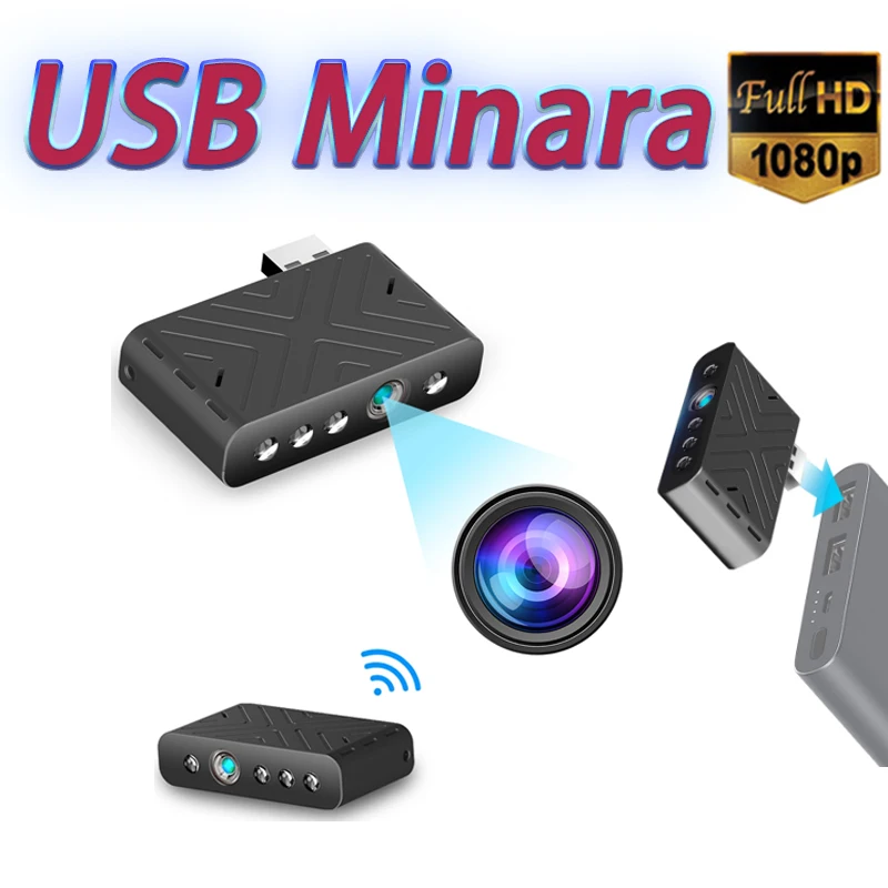 Mini camara espia WiFi 1080P inalámbrica - What Do You Need 7