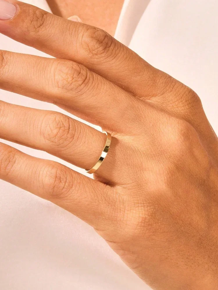 Sterling Silver Women's Luxury Classic Ring - Elegant Engagement, Wedding, Anniversary, and Daily Wear Fine Jewelry