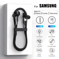 Type C Wired Earphone For Samsung Galaxy S24 S23 S21 S22 Ultra Plus Fe 3.5 mm Earbuds Headphones For A54 A34 A53 A52 Accessories 1