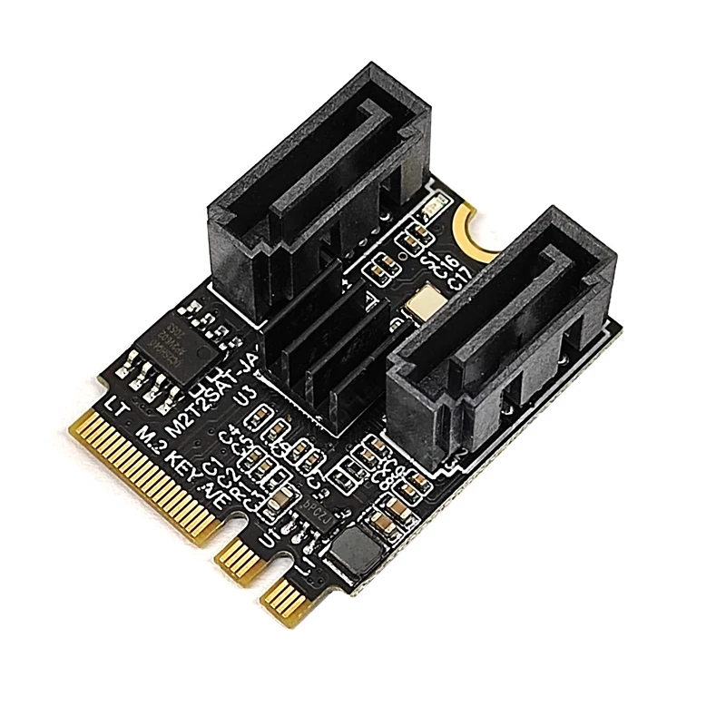 M2 Ngff Key A-E A Sata 3.0 Scheda Di Espansione M.2 Interfaccia Wifi A Sata Hard Disk Drive Converter Riser Card Jmb582 Pci-E 3.0 Chip