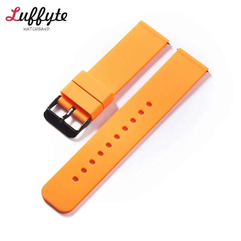 Multi-Size Silicone Quick Release Watch Bands - Versatile Wrist Accessories