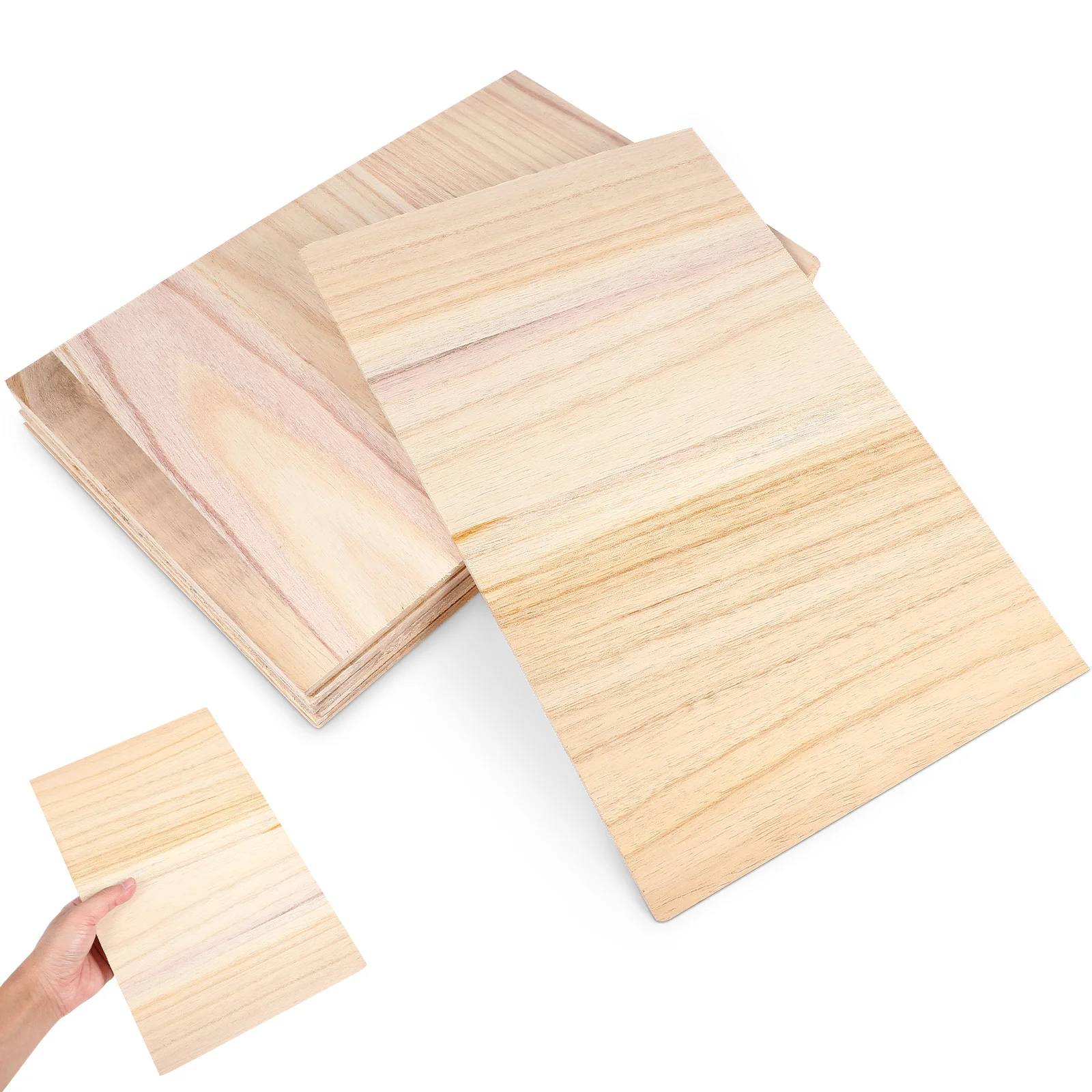 

10 Pcs Taekwondo Plank Wood Panels Training Board Breaking Plate Slats Breakable Boards Martial Accessories