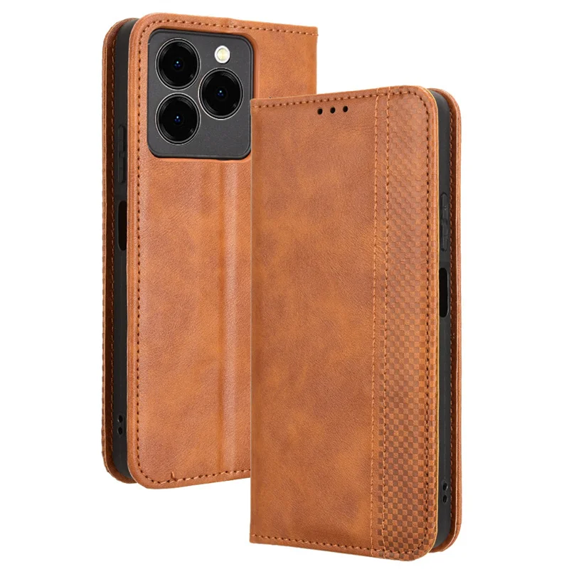 Custodia A Portafoglio Con Supporto Magnetico Per Meizu M5S – Pelle PU E TPU Antigraffio