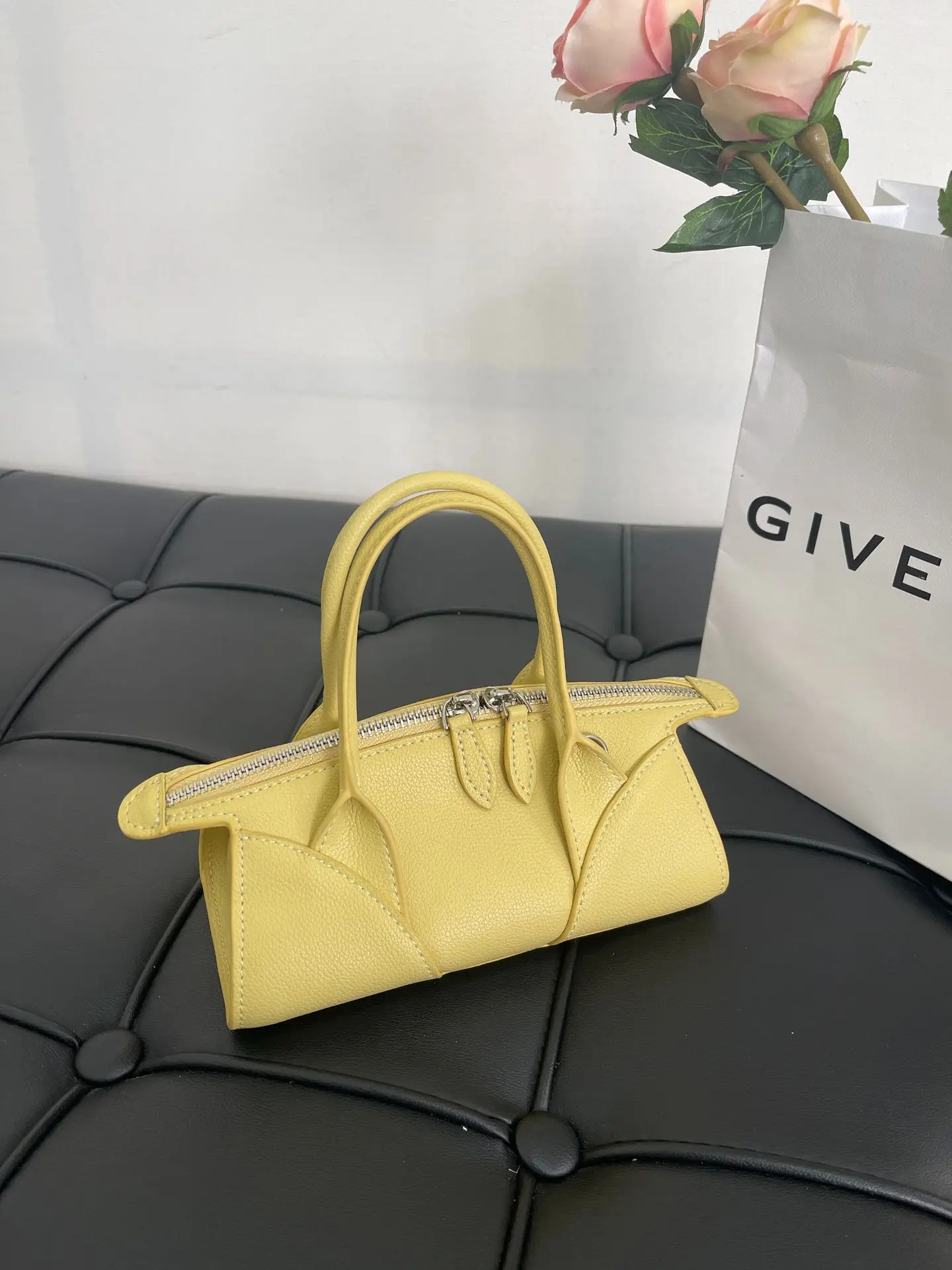 Dave&Di French Fashion Ladies Retro Boston Women's Bag Blogger  Messenger Shoulder Handbag Small Bag Women 2023 Autumn New