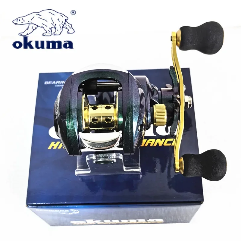Metal Wire Cup Chameleon Droplet Wheel 10KGMax Dragon Bait Reel Dual Brake 7+1 BB High Speed Fishing Reel