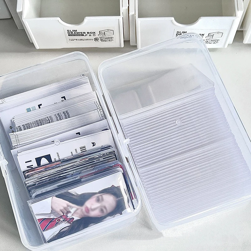 Card Holder Photo Card Holder Plastic Storage Box