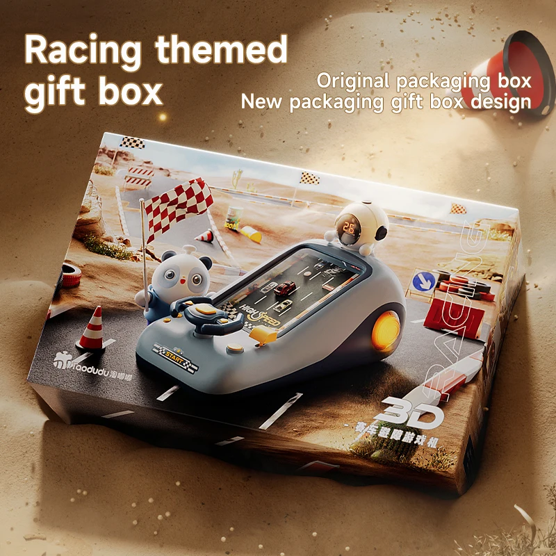 Children's Racing Challenge Adventure Toy Car Steering Wheel Control Racing Simulation Driving Rich Early Education Content