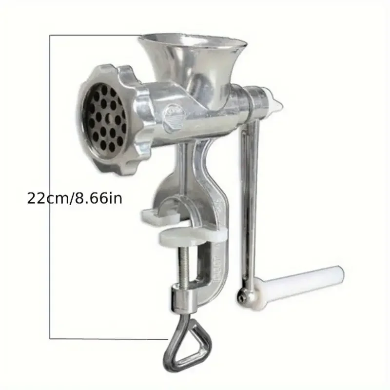 Kitchen Multifunction Handheld Hand Crank Meat Mincer Sausage Noodles Grinder 6