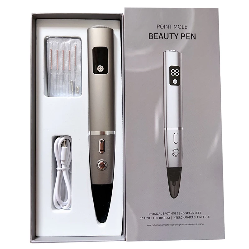 Laser Plasma Pen Skin Tag Remover Freckle Black Dot Papilloma Warts Mole Pimples Tattoo Removal Laser Pen Beauty Care Tools