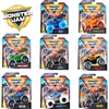 Monster Jam Grave Digger 1:64 Scale Die Cast Alloy Truck Toys Monster Mutt Earth Shaker Monster Truck Boys Off-Road Racing Toys 1