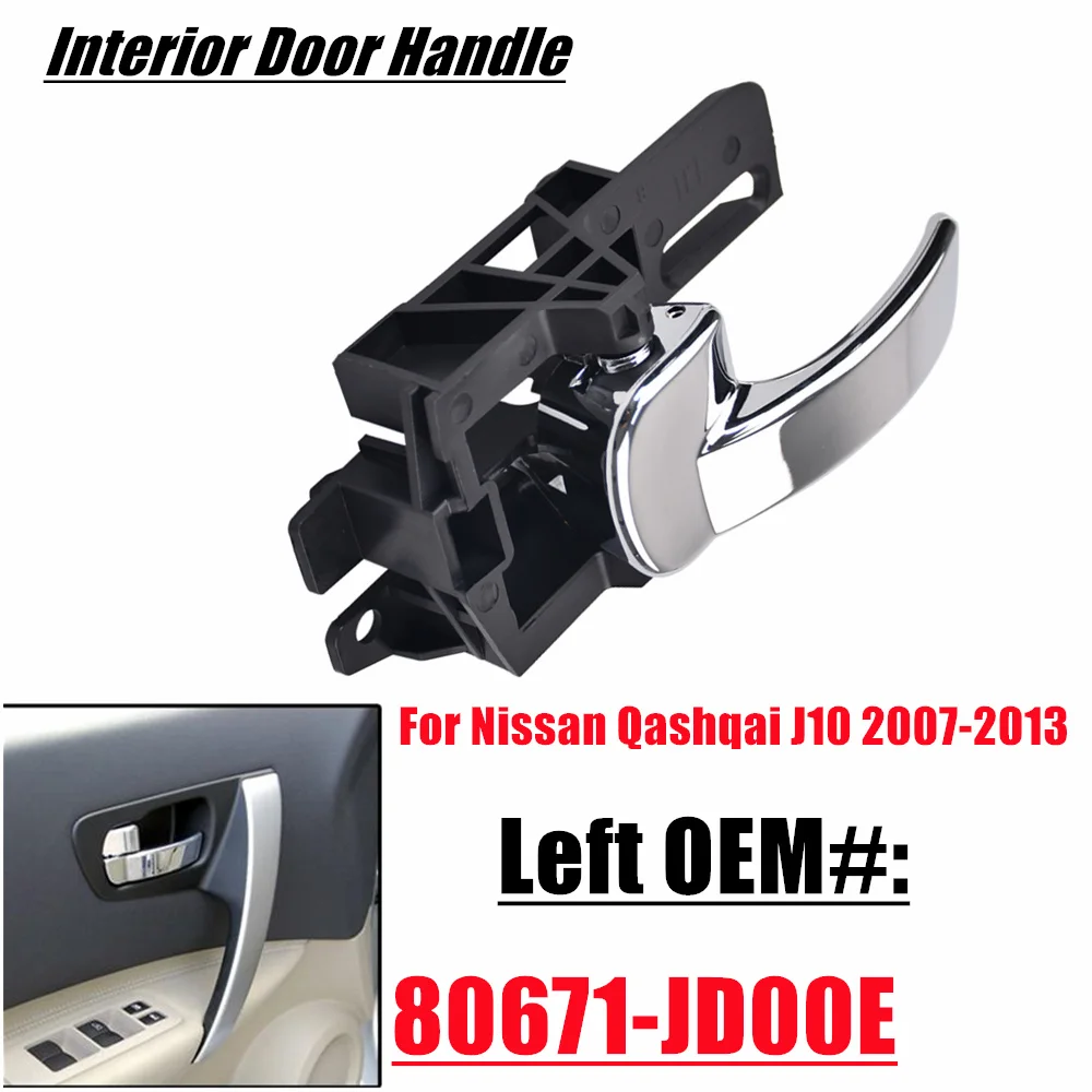 HONGJIE 80671-JD00E 80670-JD00E Car Interior Door Handle Inside