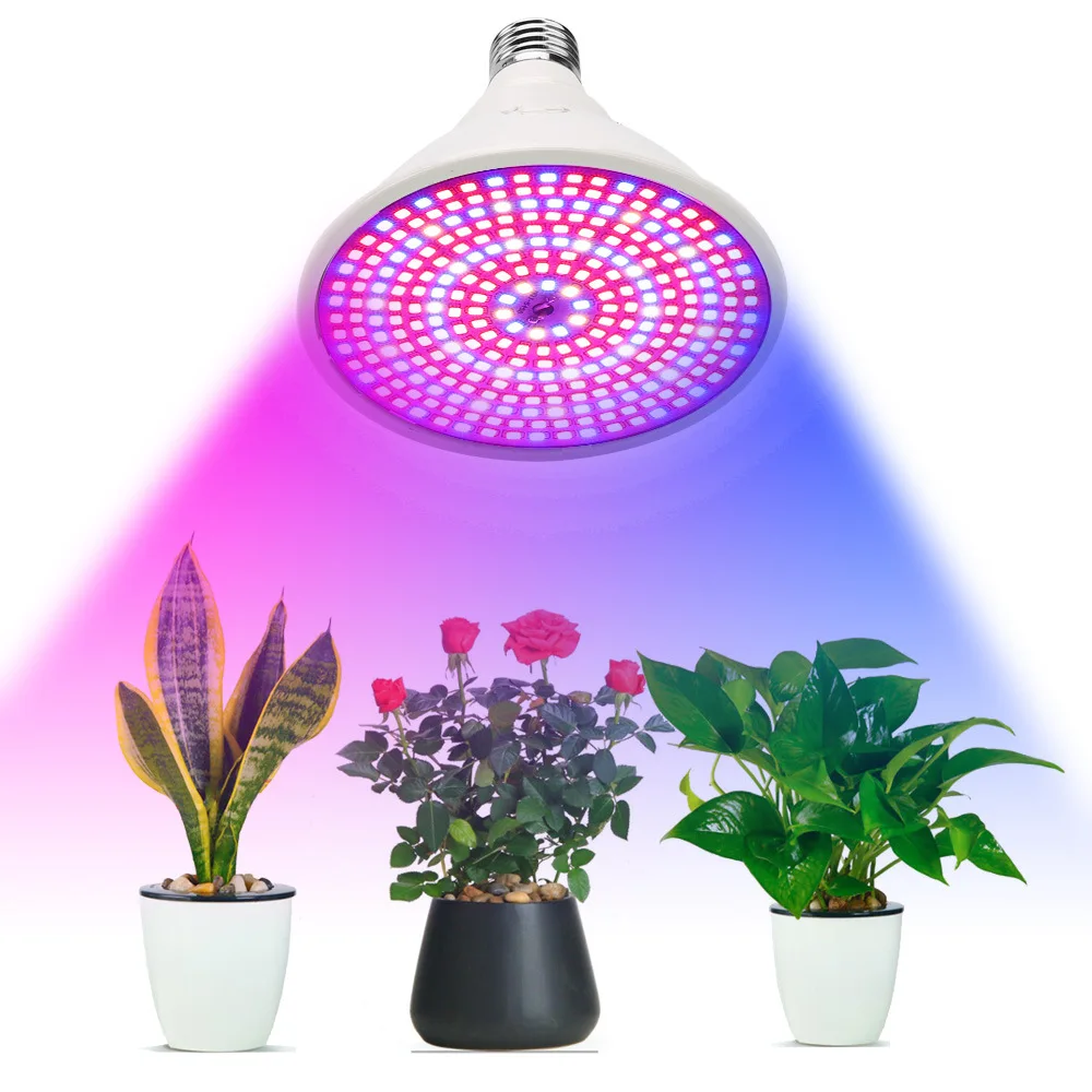 

Grow Light Bulb Lamp Flower Indoor 265v E27 Led Bulbs 120 30w 290 Leds 2 Years Ac Full Spectrum Plant Garden