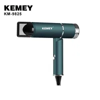KEMEI foldable Hair Dryer KM-9825 Professional Styling Salon Light Green Electric Hair Dryer Secador De Cabelo Profissional 1