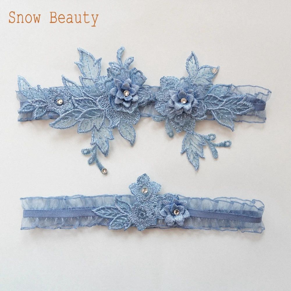 Giarrettiera Nuziale In Pizzo Con Fiocco E Strass - Bianco, Elastica Per Donne E Ragazze