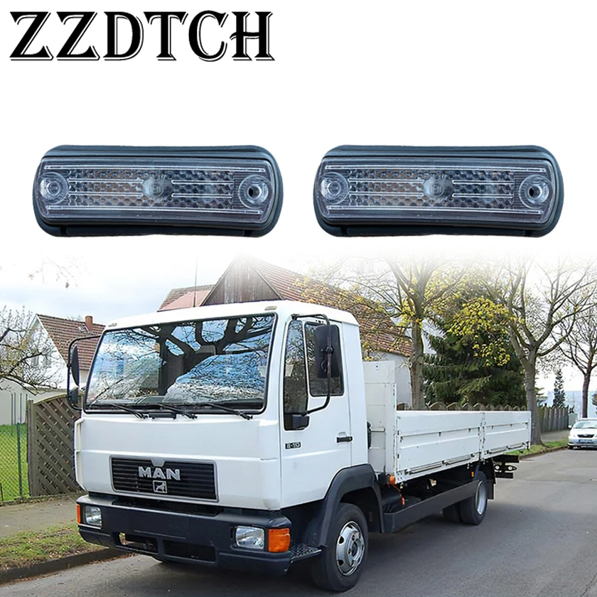 2 Pcs Sunvisor Lamp For Man F2000 Truck Sunvisor Lamp 81252606039