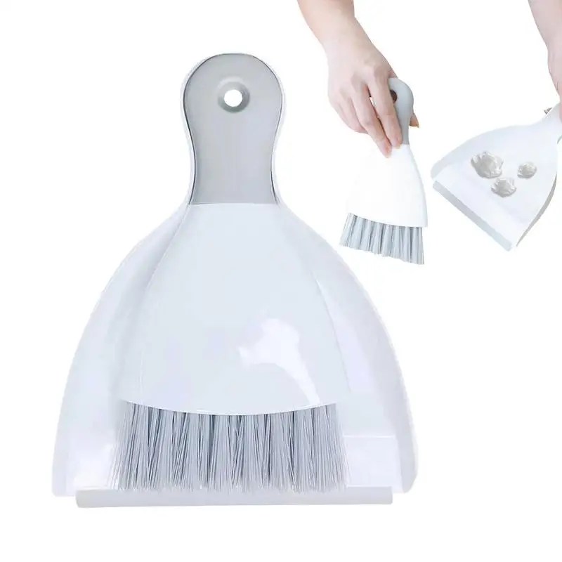 Small Broom And Dustpan Set Broom Mini Table Cleaning Tool For Children Elementary School Students With A Dustpan Combination 