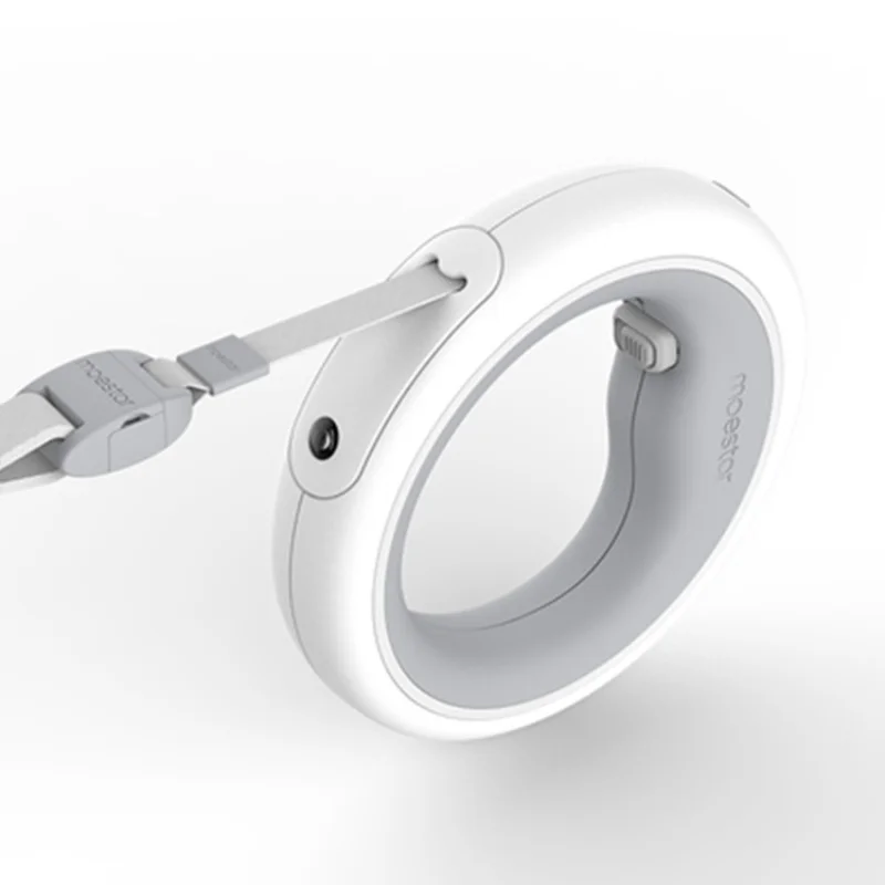 

Bluetooth Retractable Pet Leash Dog Traction Rope With Smart Steps Counting LED Night Light Smart Version