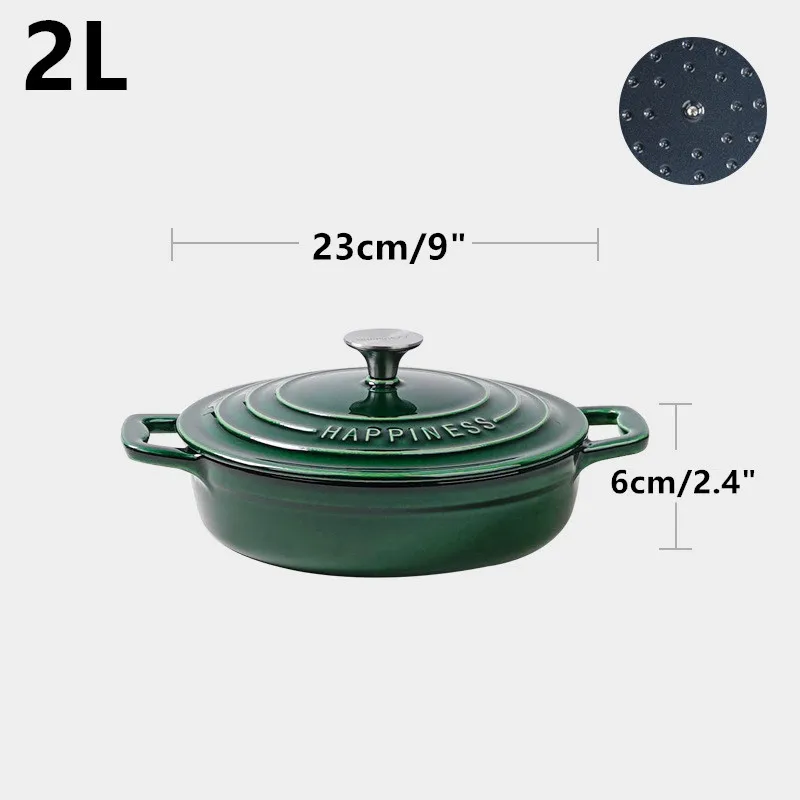 green Dutch Oven