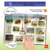 English Point Reading Books Children's Early Educational Toys Montessori Smart Multifunctional Book For Toddler Learning English 5