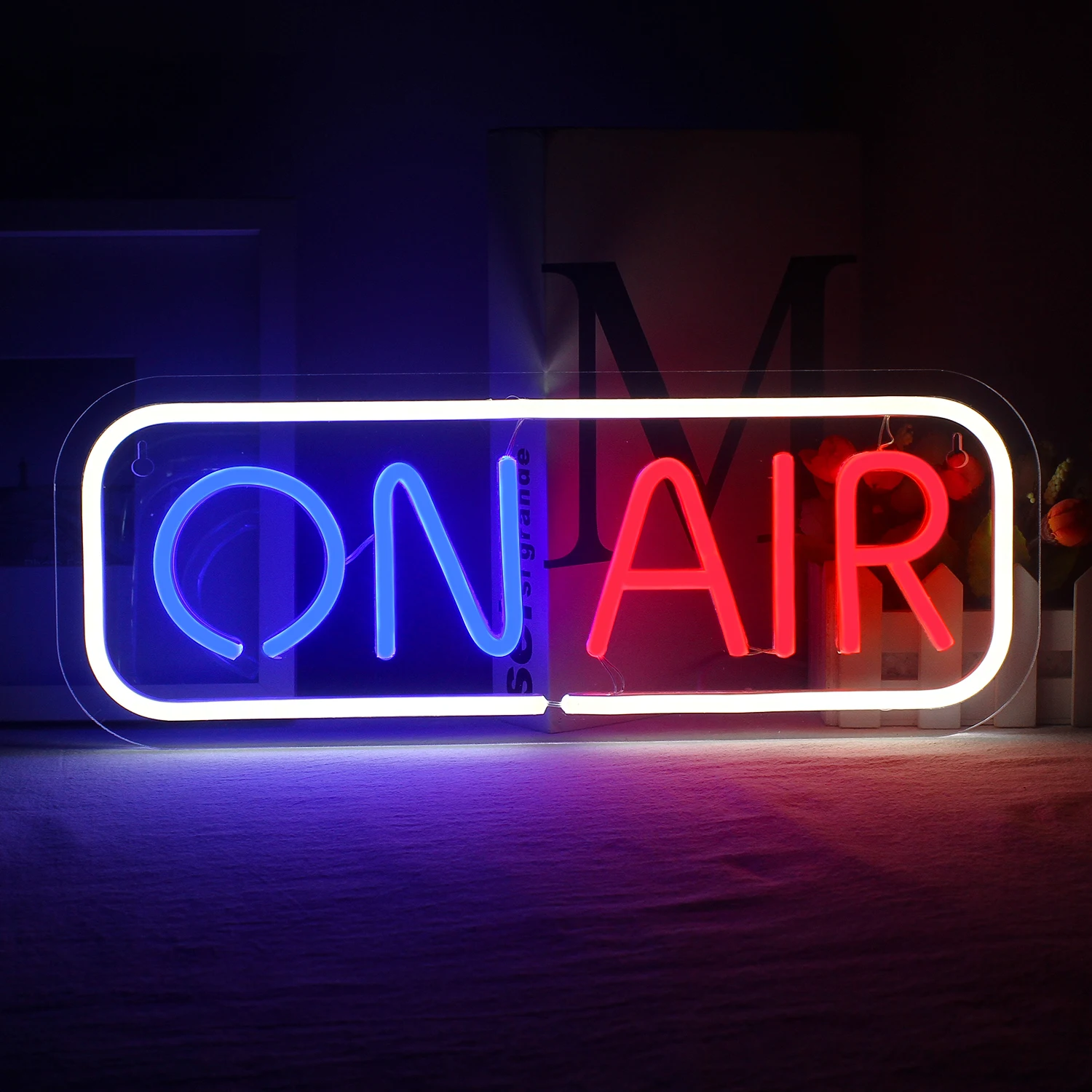 ON AIR Neon Signs Neon LED Night Lights USB Connected Decorative Sign Room Bar Pub Store Club Garage Home Party Wall Art Decorat