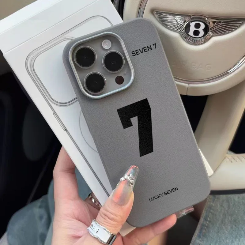 Lucky Number 7 Shockproof Soft TPU Phone Case