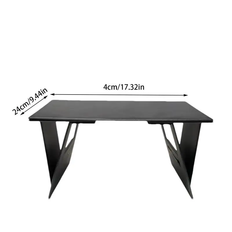 Portable Folding Laptop Desk, Mini Foldable Camping Table, Folding Picnic Table With Storage Space, Mini Lap Desk Reading Holde