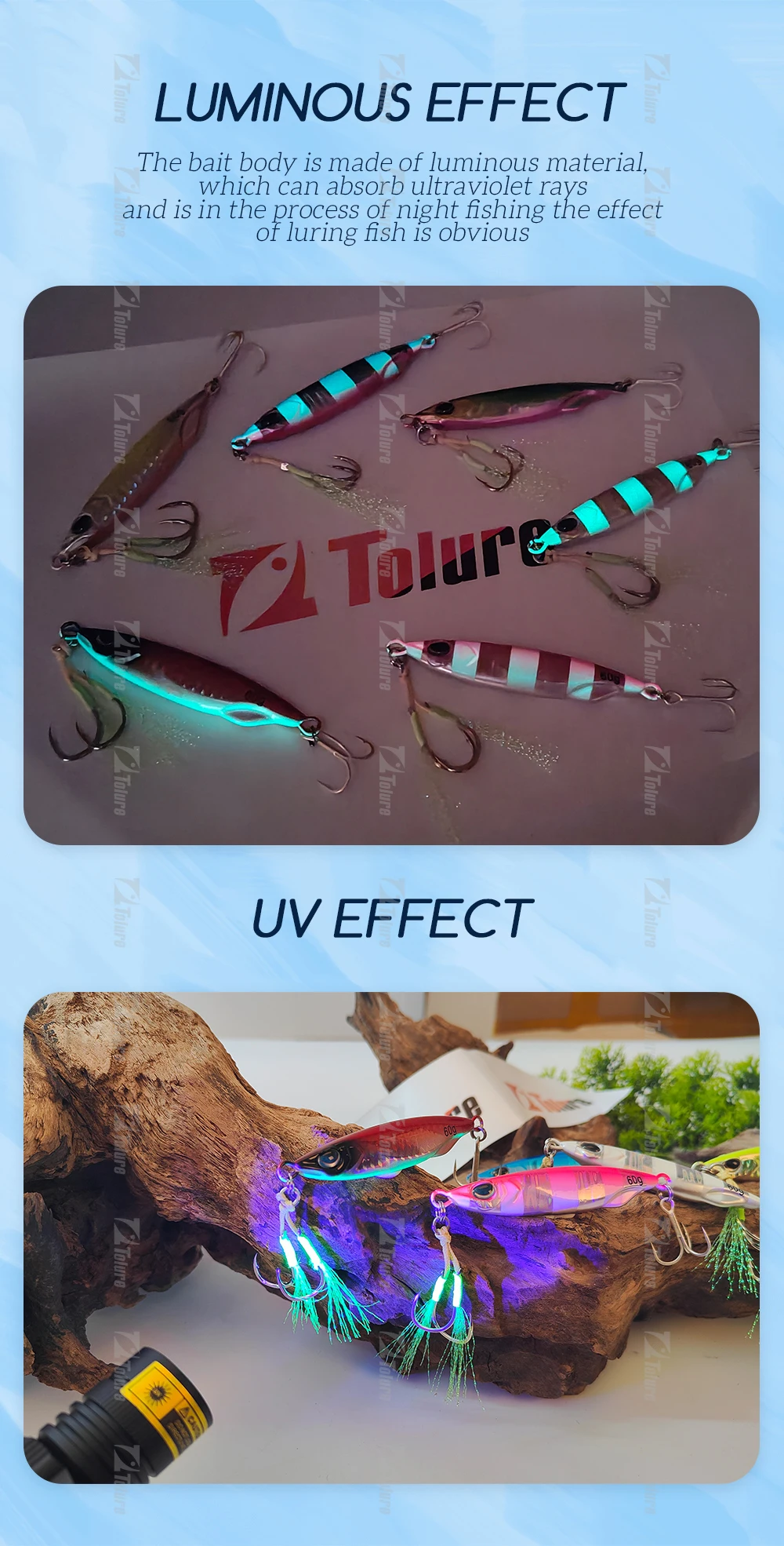 TOLU 2024 NEUE 3D Augen Schnell Sinkende Metall Jig Köder 20g-100g Salzwasser Shore Casting angeln Locken Vertikale Metall Jig Mit Haken – Detail 6