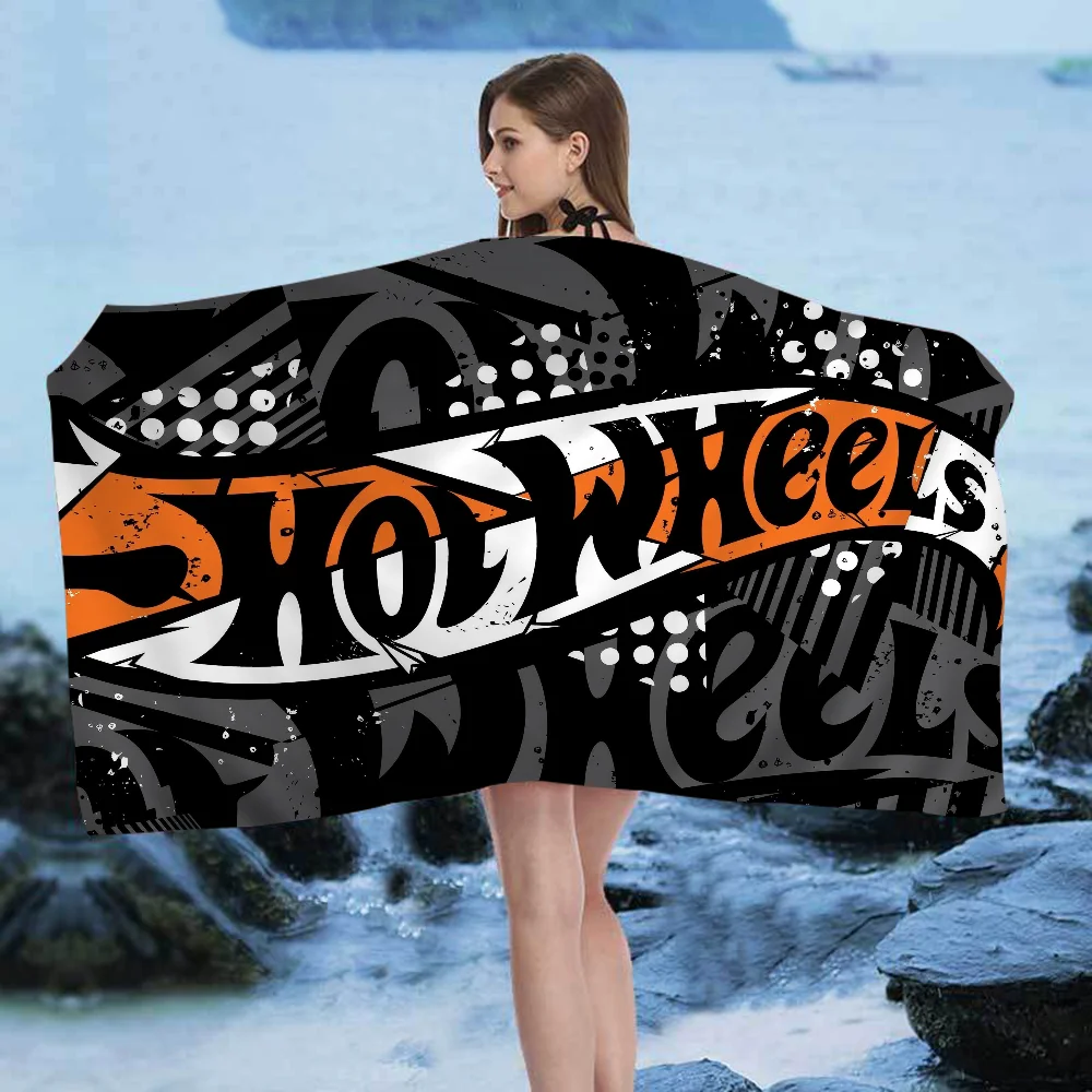 Hot Wheels Microfiber Blanket Quick Drying Beach Towels Oversized Printing Super Absorbent Pool Towel Blanket 3