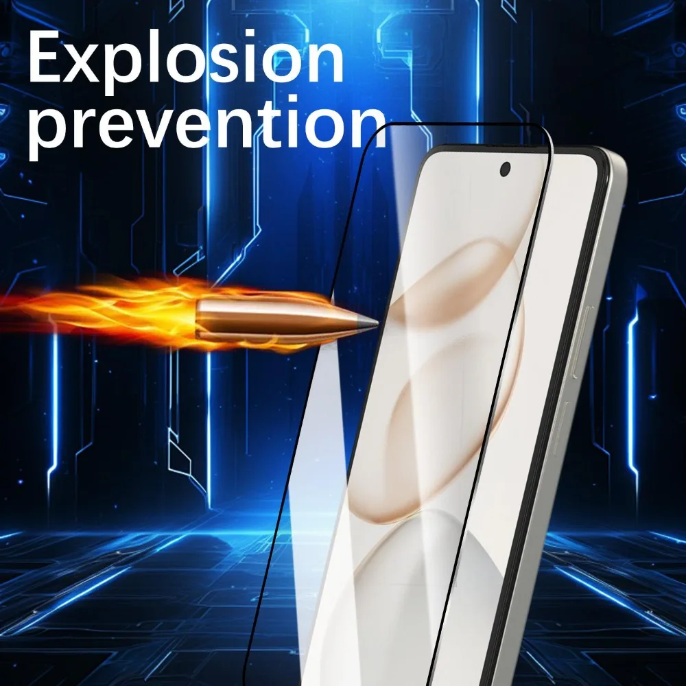 Premium Tempered Glass Screen Protector Set - Easy Install, Dust-Free, HD Clarity