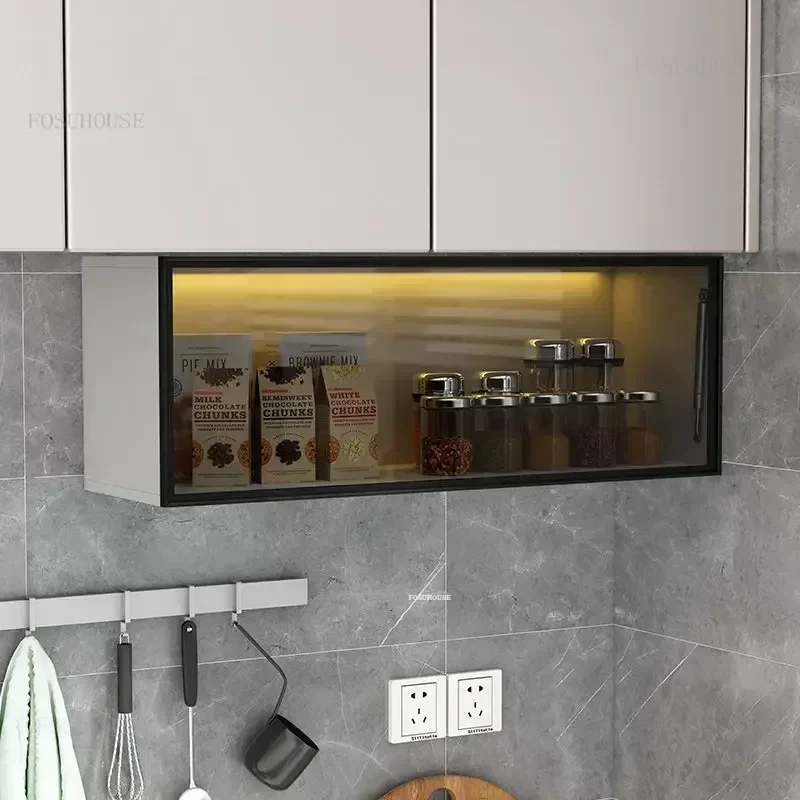 American Style Home Furniture Wall-mounted Kitchen Cabinets Creative Living Room Cupboard Coffee Shop Dormitory Storage Rack H 2