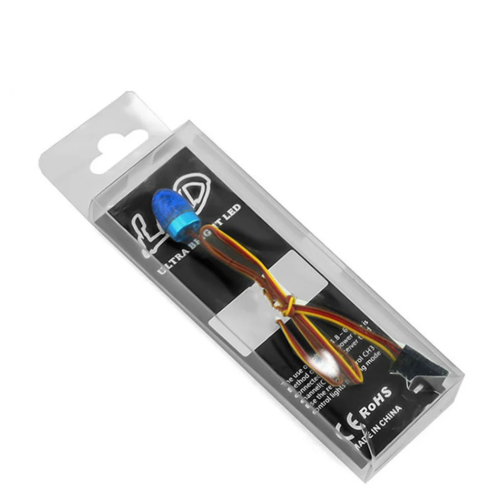

1 PCS Ultra Bright Blue Orange Red LED Strobing-blasting Flashing Light Rotating LED Light For Tamiya RC Model Car Accessories
