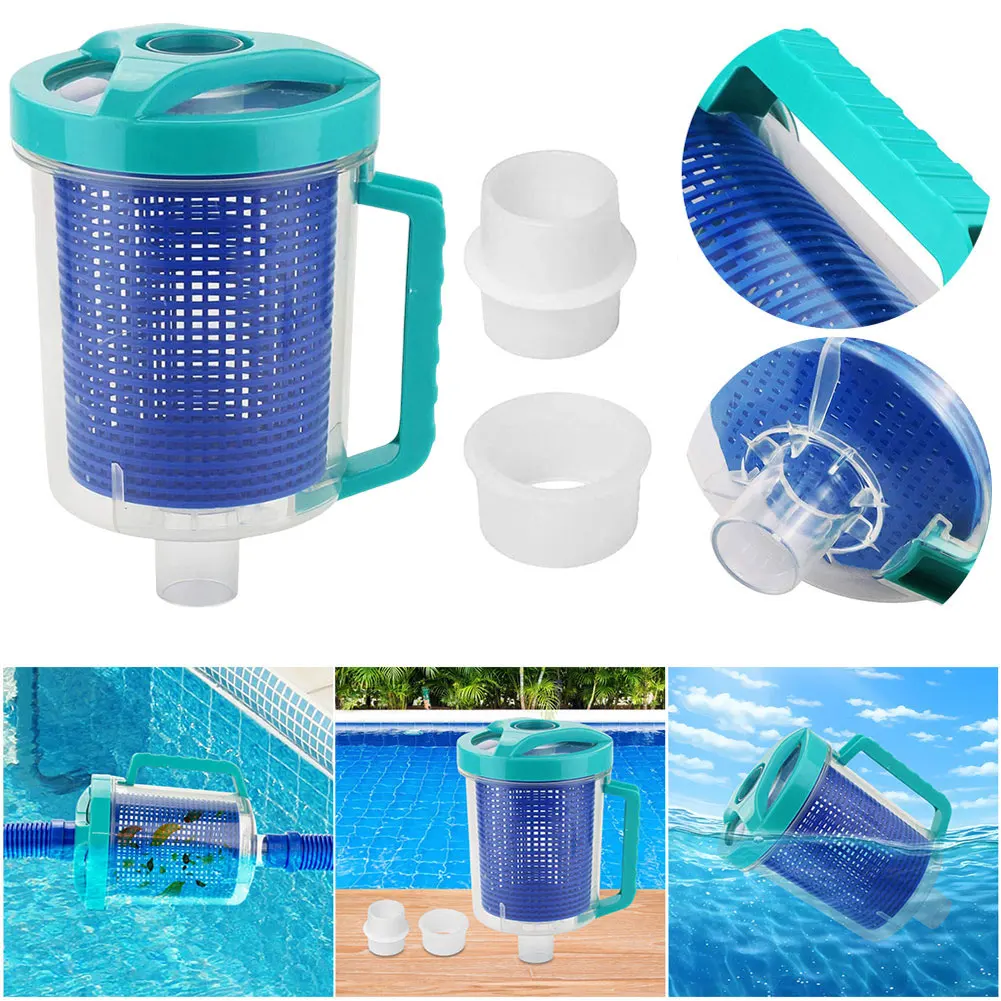 Inline Pool Leaf Canister Leaf Trap Pool Leaf Collector for Hayward W560 W26705 Pentair R211084