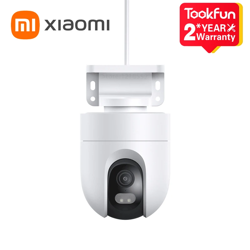 Xiaomi-Cámara de exterior CW400 Iptv, 2,5 K, WiFi, 4 millones de píxeles, IP66, hogar inteligente, visión nocturna a todo color, sonido y luz de advertencia