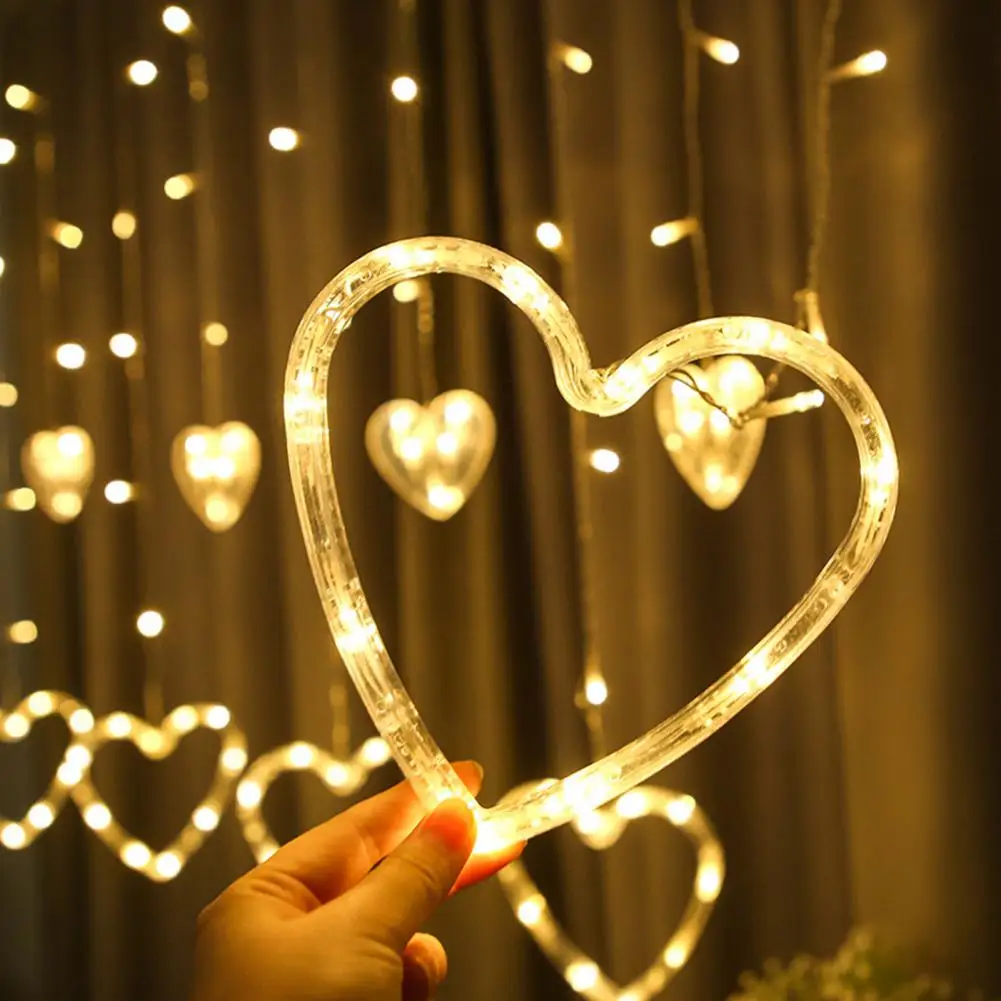 Usb Curtain String Lights Usb Powered Led Curtain Lights for Home Bedroom Indoor Outdoor Decoration Fairy Star Moon for Bedroom