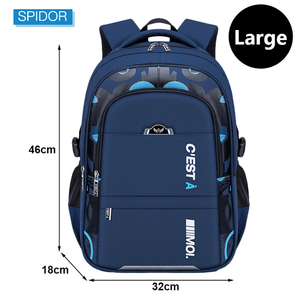 SPIDOR 2023 New Children School Bags Kids Backpack In Primary Schoolbag