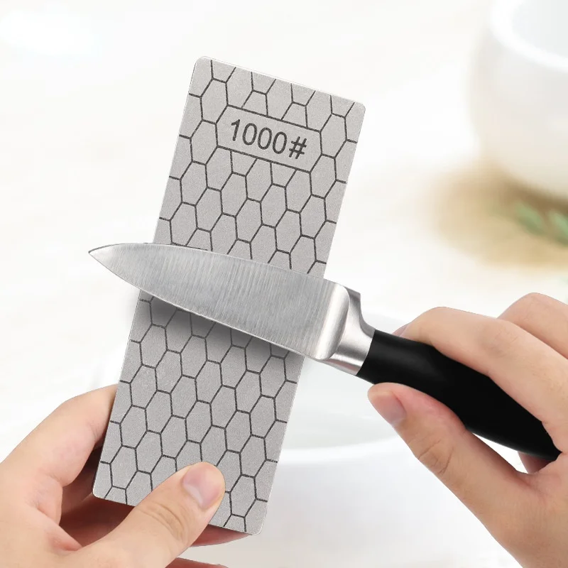 Diamond honeycomb grinding blade sharpening tool 400# 600# 1000# 1200# Household kitchen stone Portable gadget |