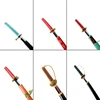 New  Swords Roronoa Zoro Katana Gol·D·Roger  Shanks Kin'emon Weapon Cosplay With Scabbard Anime Prop Teen Toy Gift 3