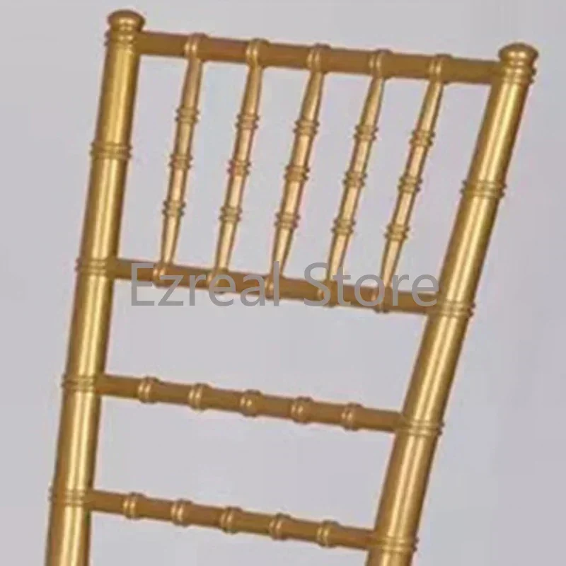 Dining Wedding Dining Chairs Party Events Hotel Gold Chiavari Chair Transparent Plastic Gamer Chaise Furniture LJ50HC
